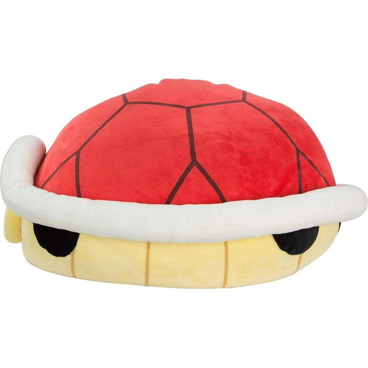 Red Shell Mocchi Mocchi (Large), das Nintendo Mario Kart Mocchi Mocchi Plüsch Spielzeug Kissen in 40cm Größe. Perfekt für das Kinderzimmer oder Sofa, fur Babys, Kinder und Nintendo-Fans – Bild 1