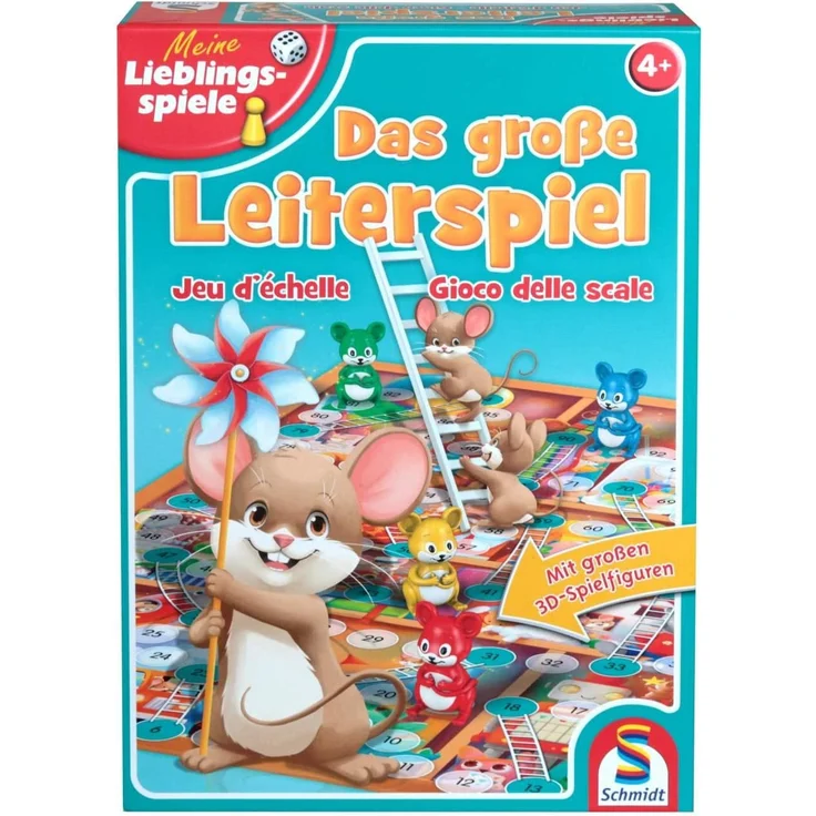 Schmidt Spiele 40553 Das große Leiterspiel, Kinderspiel – Bild 4