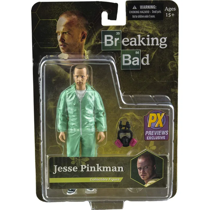 Breaking Bad - Jesse Pinkman Blue Hazmat Suit Fig.