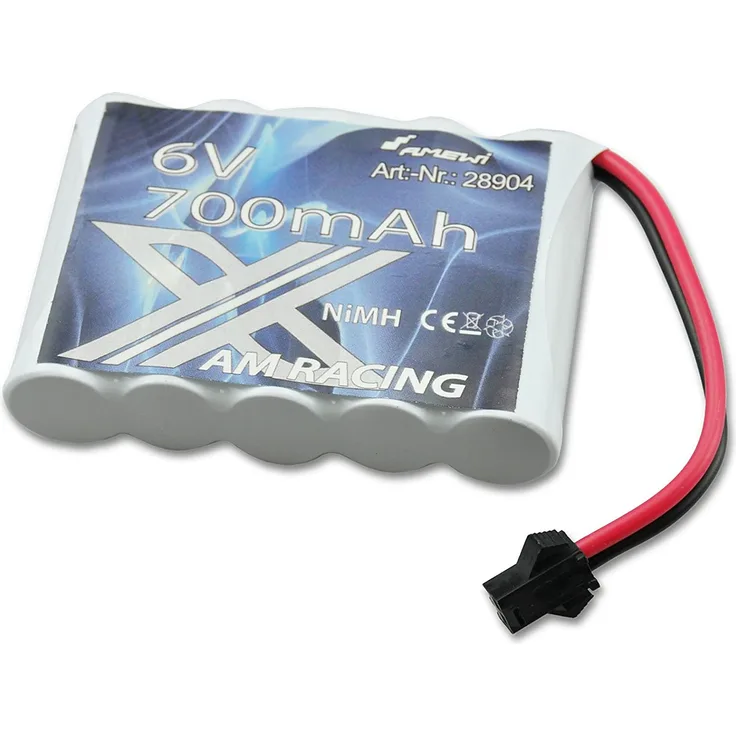 Amewi 28904 - 700mAh 6V NI-MH Akku AM X-Racing für 1:14/1:18, Fahrzeug
