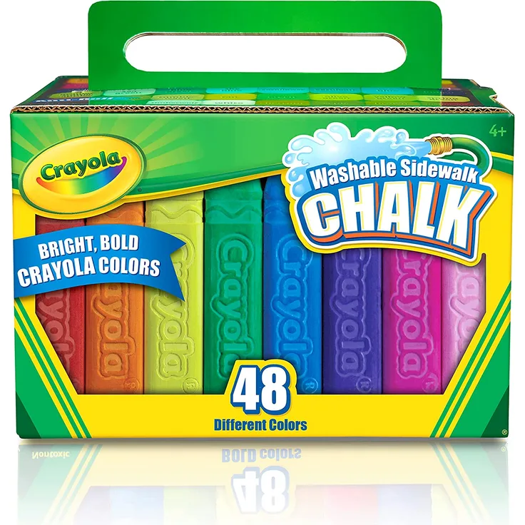 Crayola 51 2048 E 000 Straßenkreide 48 Stück