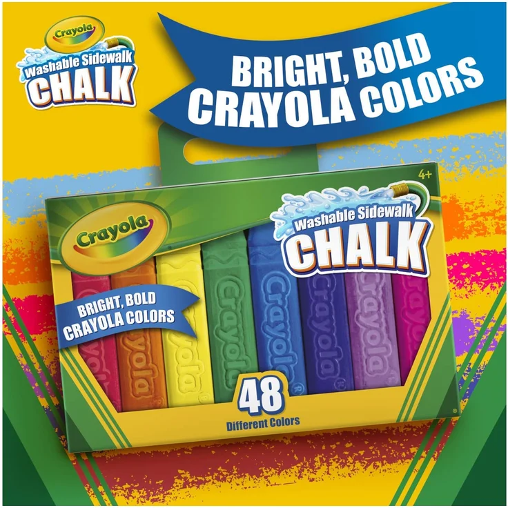 Crayola 51 2048 E 000 Straßenkreide 48 Stück – Bild 4