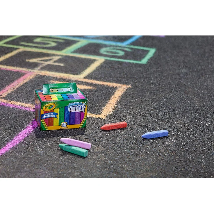 Crayola 51 2048 E 000 Straßenkreide 48 Stück – Bild 8