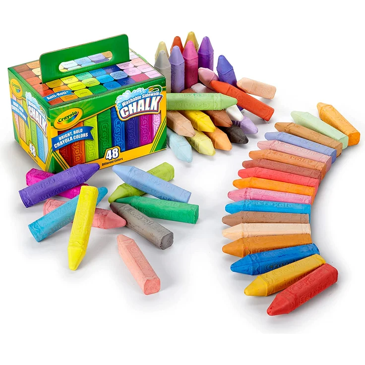 Crayola 51 2048 E 000 Straßenkreide 48 Stück – Bild 3