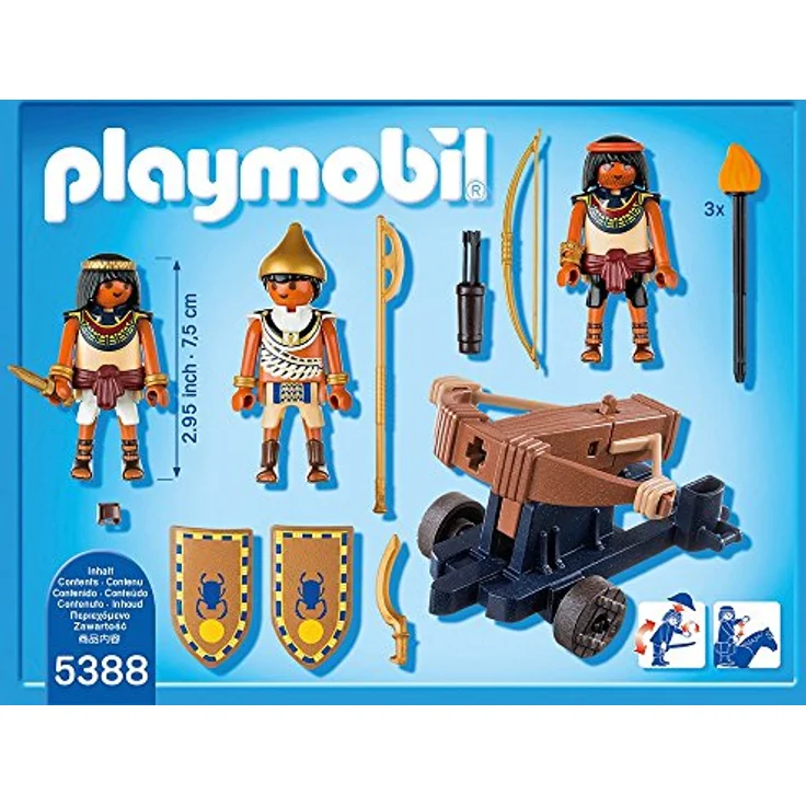 Playmobil 5388 - Ägypter mit Feuerballiste – Bild 3