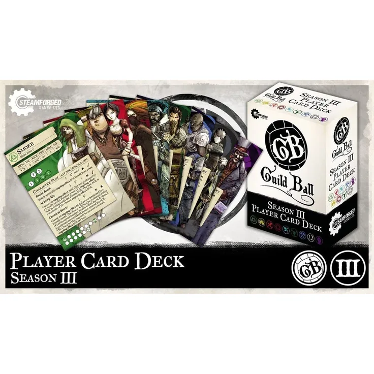 Guild Ball Saison 3 Feldspielerkartendeck