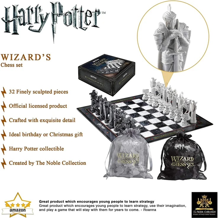 The Noble Collection Wizard Chess Set – Bild 3