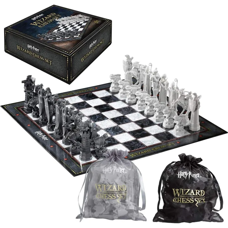 The Noble Collection Wizard Chess Set