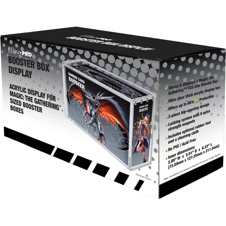 UP - Acrylic Booster Box Display for Magic: The Gathering – Bild 4