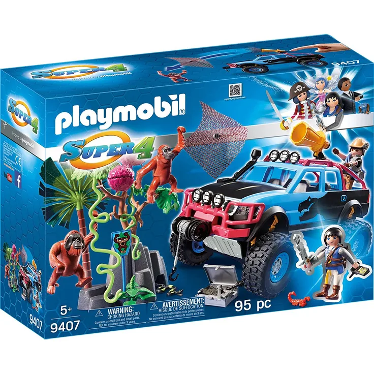 Playmobil 9407 - Monster Truck mit Alex und Rock Brock Spiel