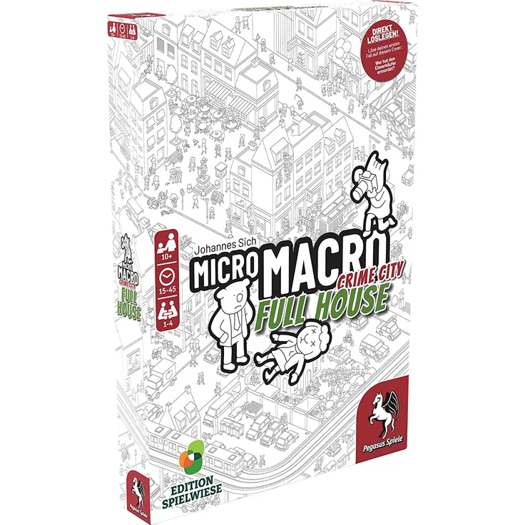 MicroMacro: Crime City 2 - Full House + Bonusfall (deutsch)