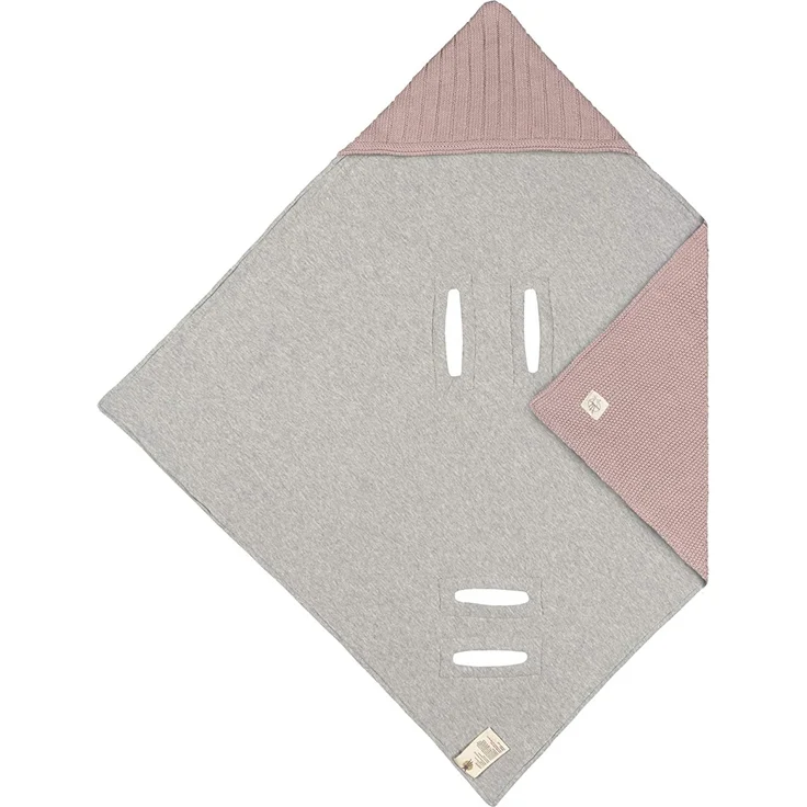 Lässig Einschlagdecke - Dusky Pink - Preisvergleich – Bild 2