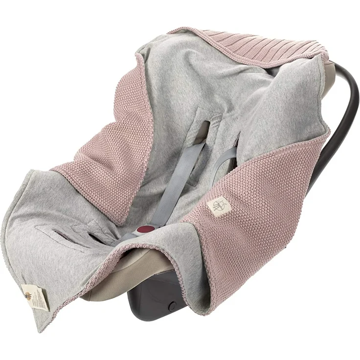 Lässig Einschlagdecke - Dusky Pink - Preisvergleich – Bild 1