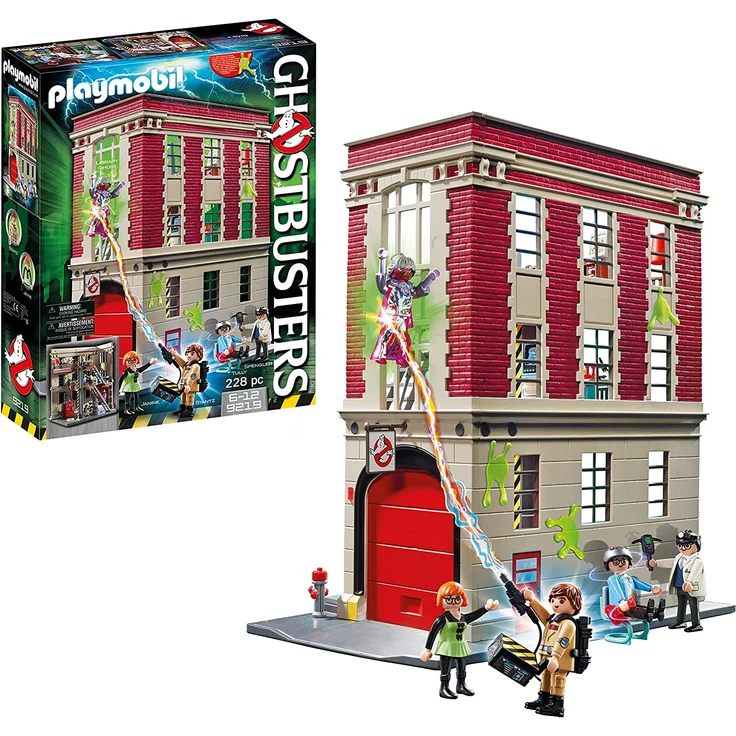 Playmobil Ghostbusters 9219 Feuerwache, Ab 6 Jahren – Bild 1