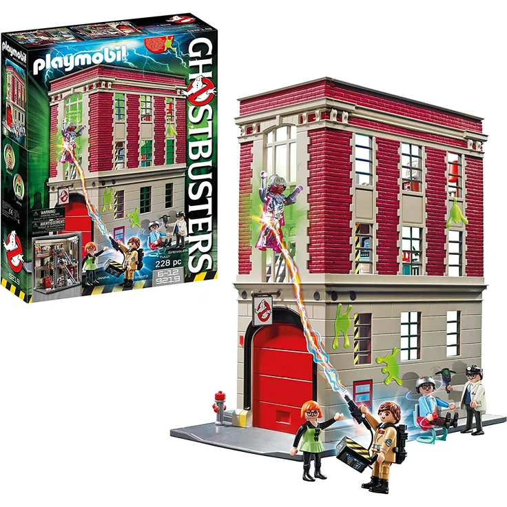 Playmobil Ghostbusters 9219 Feuerwache, Ab 6 Jahren