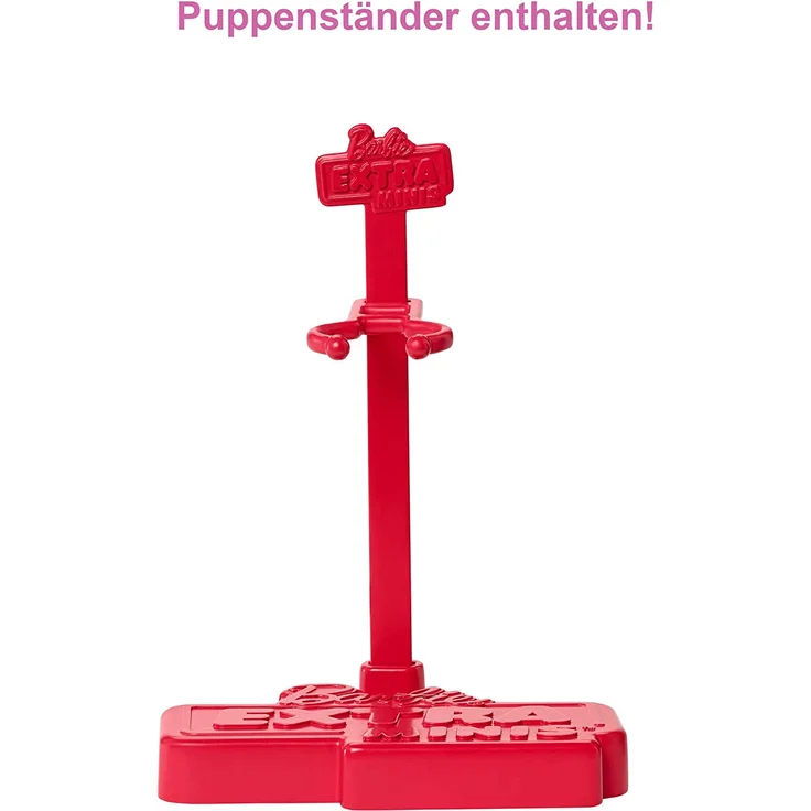 Barbie doll Barbie Barbie doll Extra Minis Purple hood/Blonde ponies – Bild 5