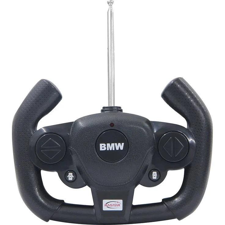 Jamara 404570 - BMW I8 1:14 schwarz Tür fernbedienbar 27Mhz - RC Auto, offiziell lizenziert, ca 1 Std Fahrzeit, ca 9 Km/h, perfekt nachgebildete Details, detaillierter Innenraum, LED Licht – Bild 8