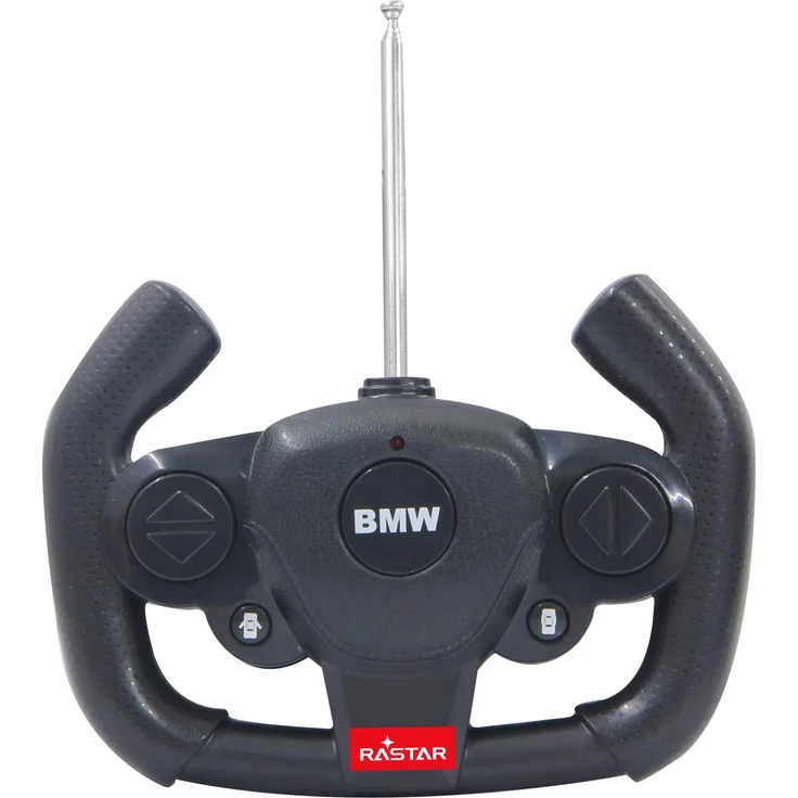 Jamara 404570 - BMW I8 1:14 schwarz Tür fernbedienbar 27Mhz - RC Auto, offiziell lizenziert, ca 1 Std Fahrzeit, ca 9 Km/h, perfekt nachgebildete Details, detaillierter Innenraum, LED Licht – Bild 6