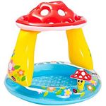 Intex 57114NP - Bad Babypilz Planschbecken, Mehrfarbig, 102 x 89 cm