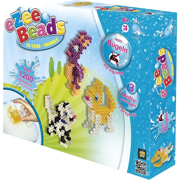Beluga Spielwaren 6241 - eZee Beads 1200 3D Tiere