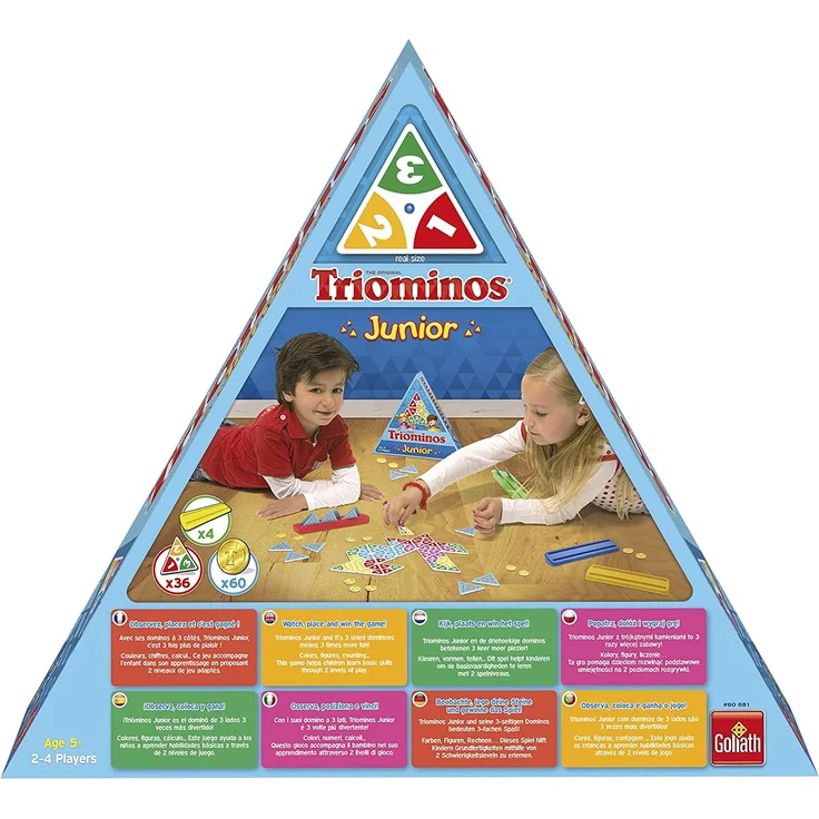 Triominos Junior - 60681 - das spannende Anlegespiel für Kinder – Bild 6