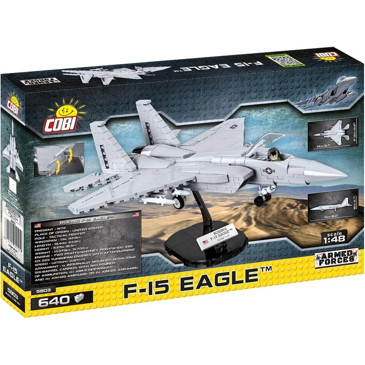 Cobi COBI 5803 Armed Forces F-15 Eagle 640 bricks – Bild 10