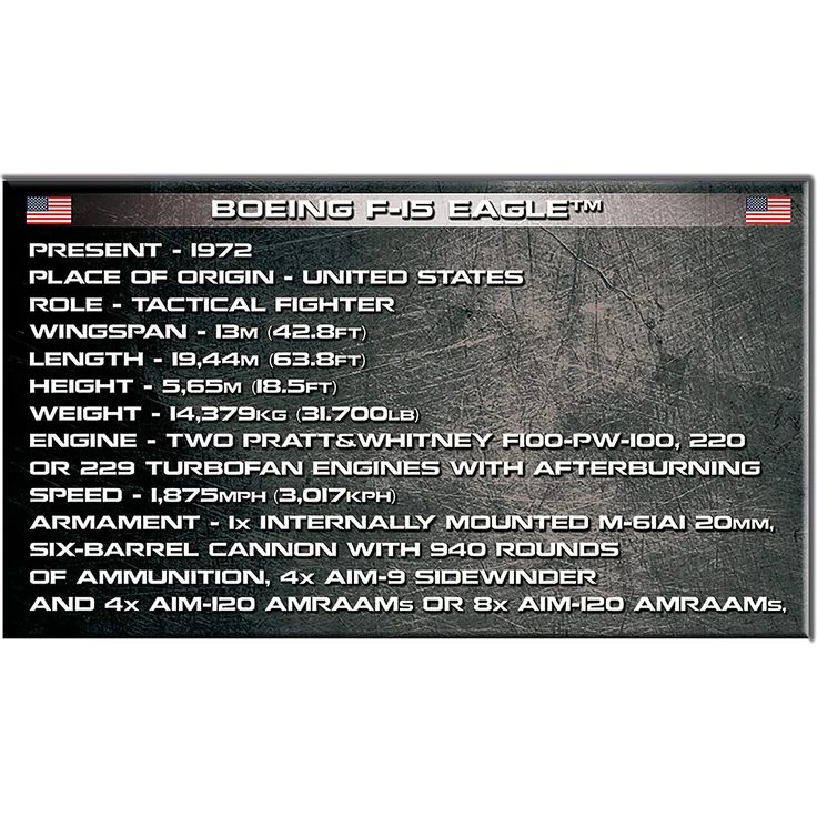 Cobi COBI 5803 Armed Forces F-15 Eagle 640 bricks – Bild 11