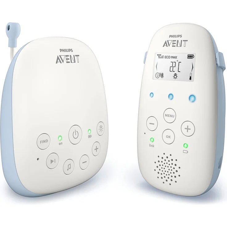 Philips Avent 'SCD715/26' Babyphone, mit Energiesparendem Smart ECO-Modus, 330 m Reichweite, 18 h Laufzeit – Bild 1