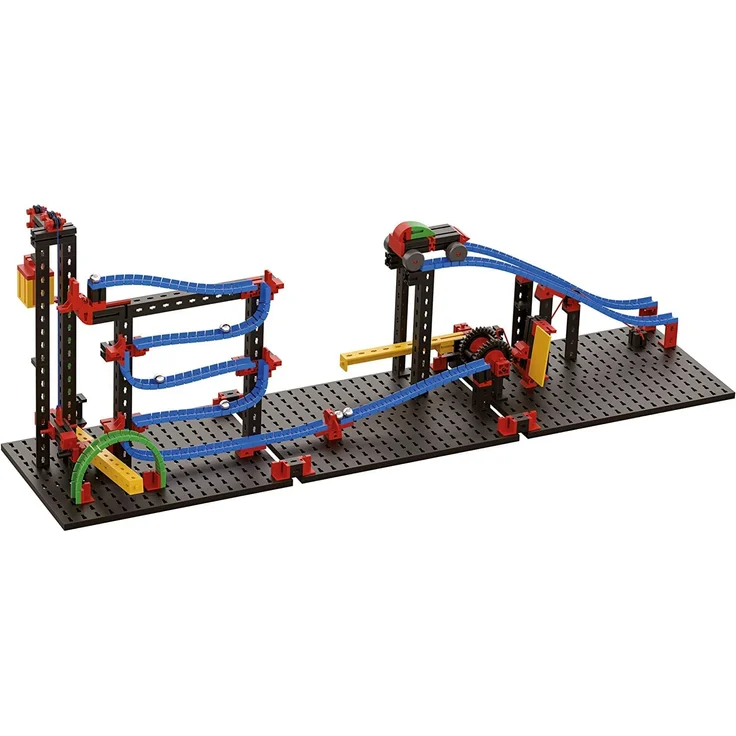 fischertechnik Funny Machines Kettenreaktion Spiel für Kinder ab 7 Jahren - 3 actionreiche Modelle sorgen für noch mehr Spielspaß in den Kinderzimmern - inklusive fischertechnik Gauß-Kanone – Bild 4