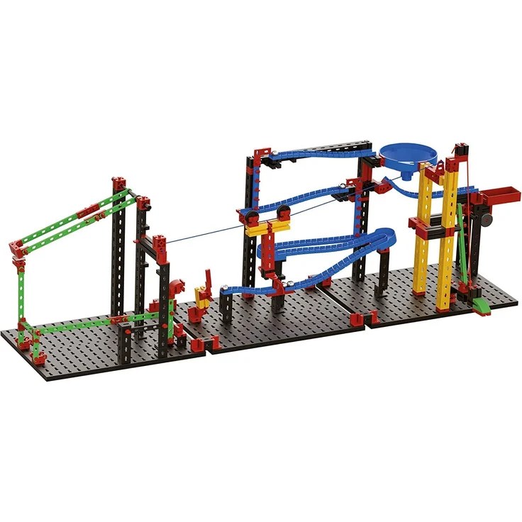 fischertechnik Funny Machines Kettenreaktion Spiel für Kinder ab 7 Jahren - 3 actionreiche Modelle sorgen für noch mehr Spielspaß in den Kinderzimmern - inklusive fischertechnik Gauß-Kanone – Bild 3