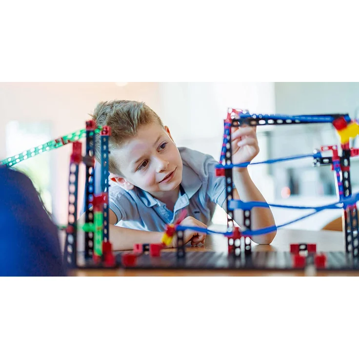 fischertechnik Funny Machines Kettenreaktion Spiel für Kinder ab 7 Jahren - 3 actionreiche Modelle sorgen für noch mehr Spielspaß in den Kinderzimmern - inklusive fischertechnik Gauß-Kanone – Bild 8
