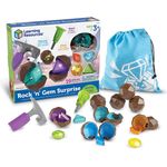 Learning Resources LER2875 Rock 'n' Gem Surprise – Steine mit Edelsteinüberraschung