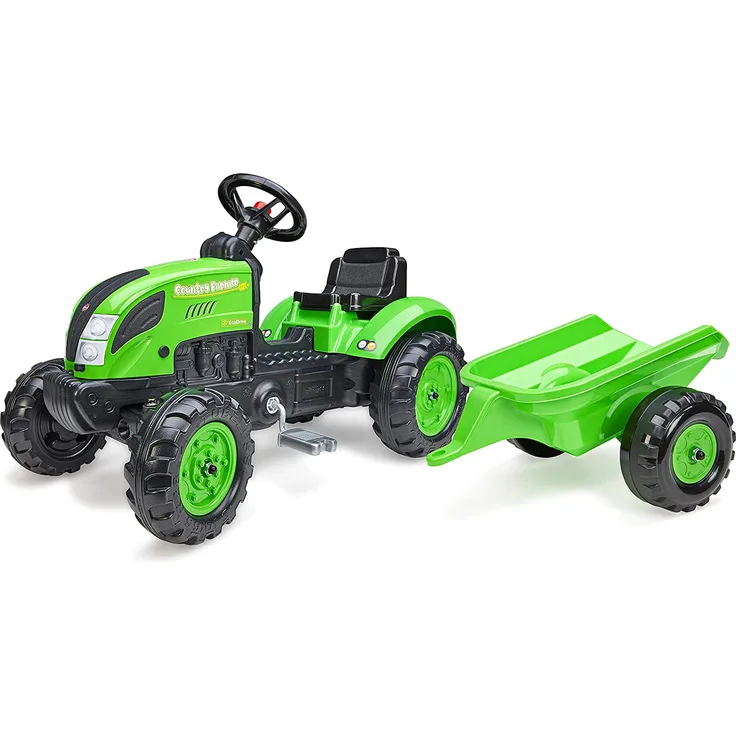 FALK Aufsitz-Trettraktor Country Farmer Grün