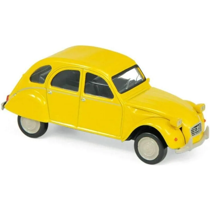 Norev 150512 Citroen 2 CV 6 Club gelb - Jet Car Maßstab 1:43 Modellauto