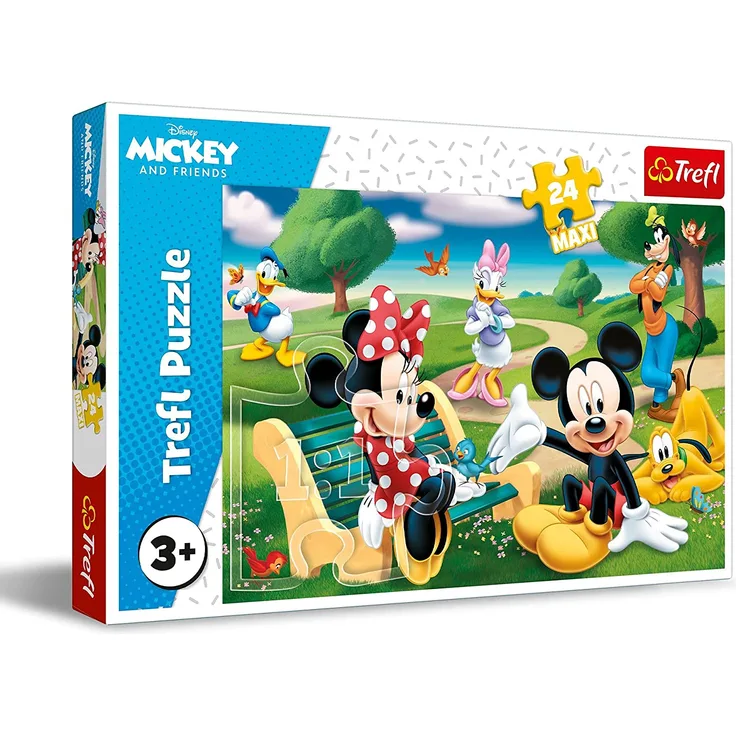 Puzzle 24el Maxi Mickey Mouse among friends 14344 TREFL