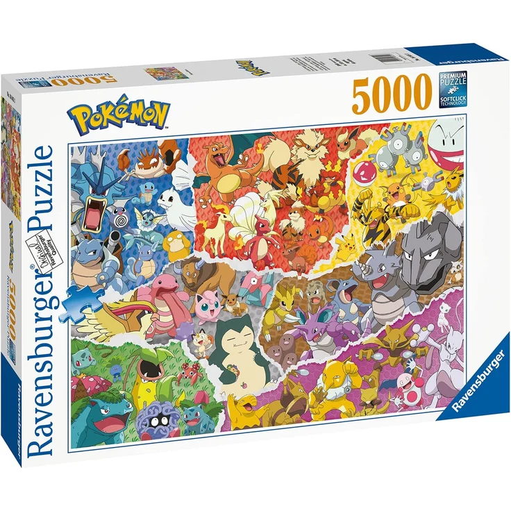 Ravensburger 5000 Teile Puzzle Pokémon Allstars – Bild 3