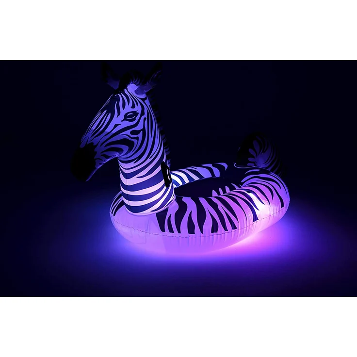 Bestway® Schwimmtier Zebra mit LED-Licht 254 x 142 – Bild 12