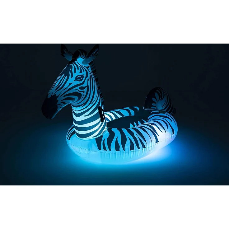 Bestway® Schwimmtier Zebra mit LED-Licht 254 x 142 – Bild 8