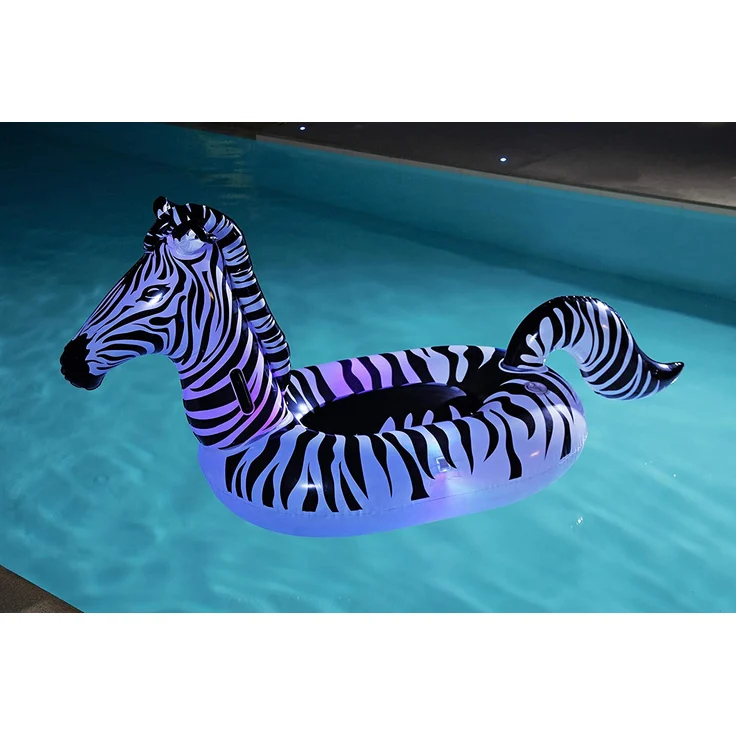 Bestway® Schwimmtier Zebra mit LED-Licht 254 x 142 – Bild 13