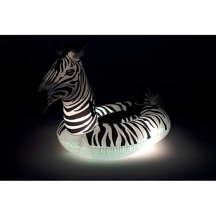 Bestway® Schwimmtier Zebra mit LED-Licht 254 x 142 – Bild 9