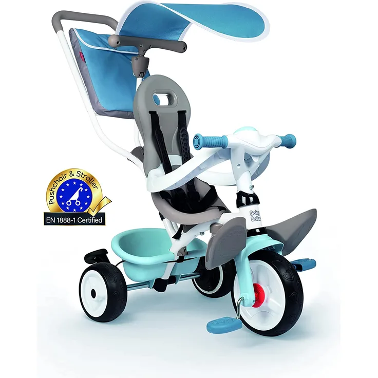 Smoby 7600741400 Dreirad Baby Balade Blau - Preisvergleich
