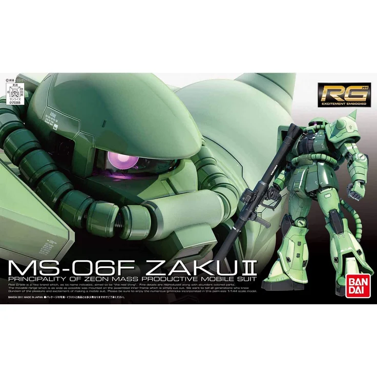 RG 1/144 MS-06F ZAKU II BL – Bild 4
