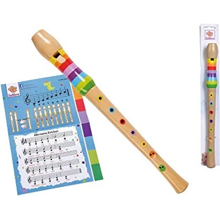 Eichhorn Musik Holzflöte, 32cm – Bild 5