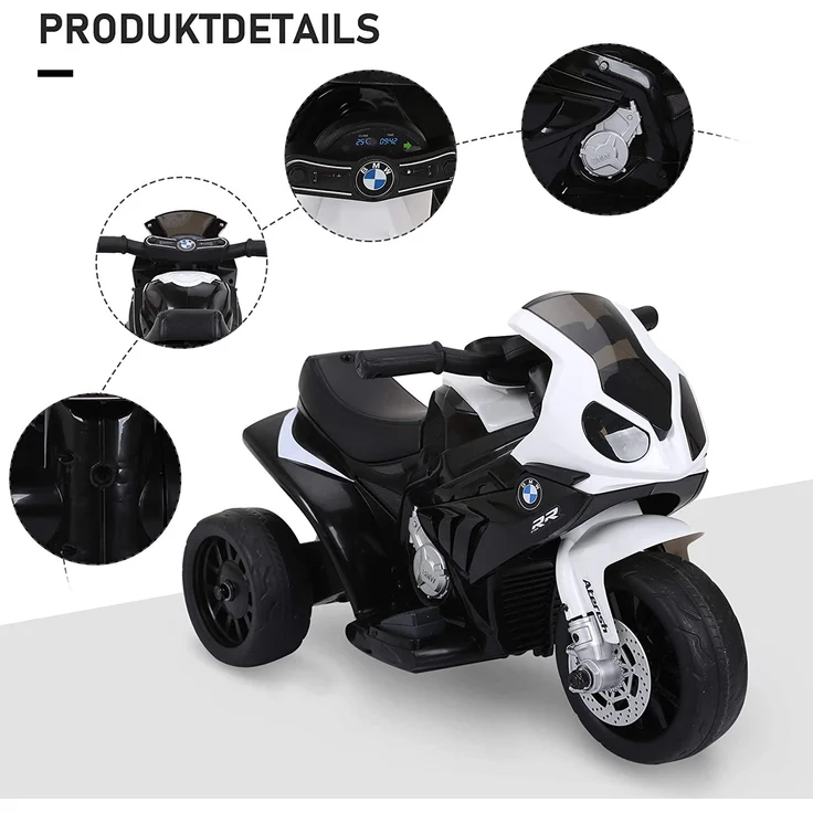 Kindermotorrad BMW S1000RR (Farbe: schwarz) – Bild 7