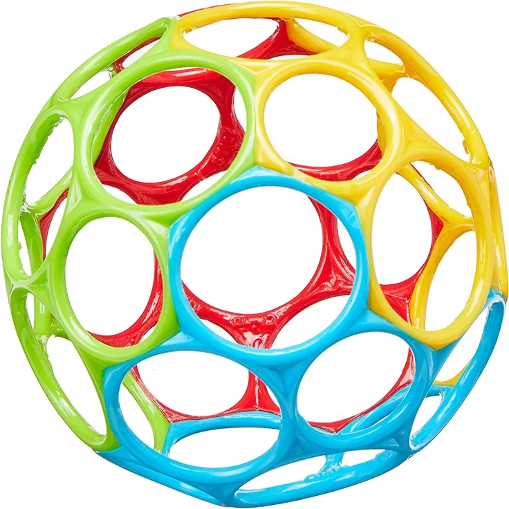 Oball Classic 10cm Rainbow – Bild 1