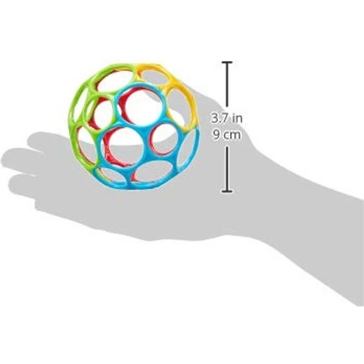 Oball Classic 10cm Rainbow – Bild 4