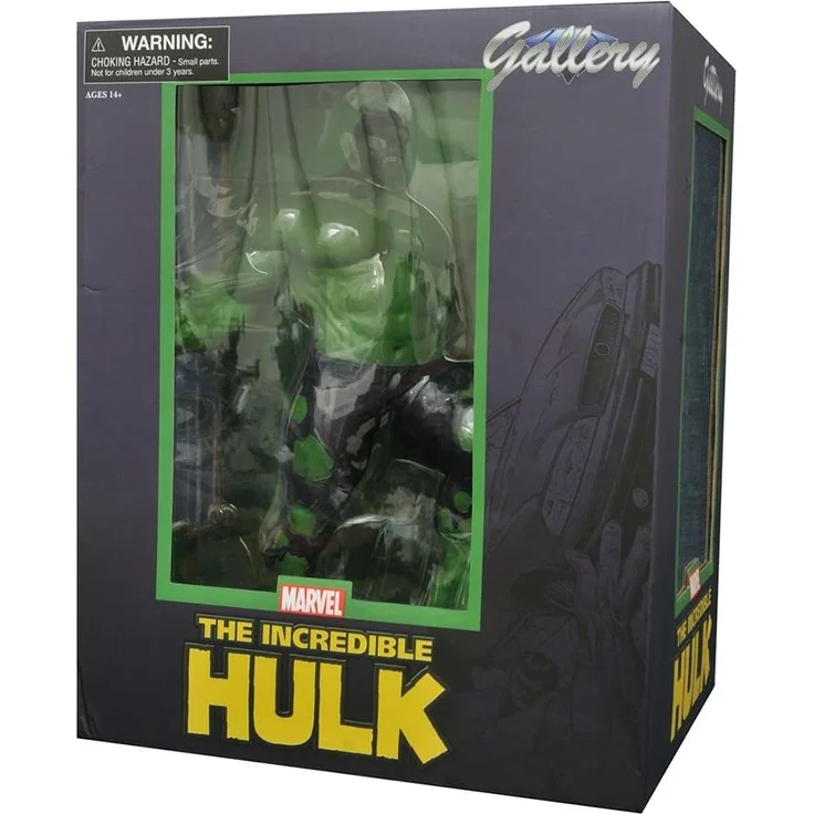 Diamond Select - Hulk PVC Figure - Spielfigur, ca. 28 cm – Bild 2