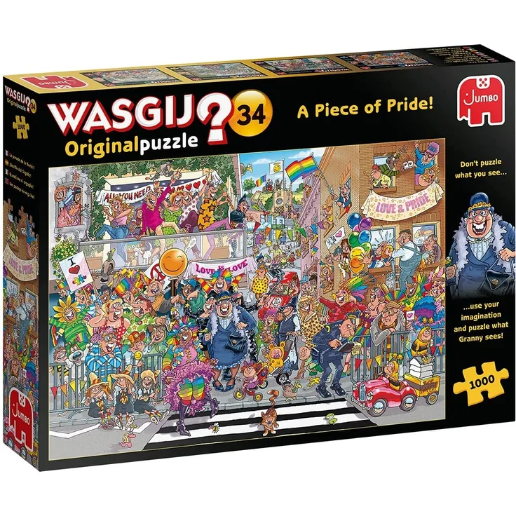 puzzlespiel Wasgij Original 34 A Piece Of Pride 1000 Teile