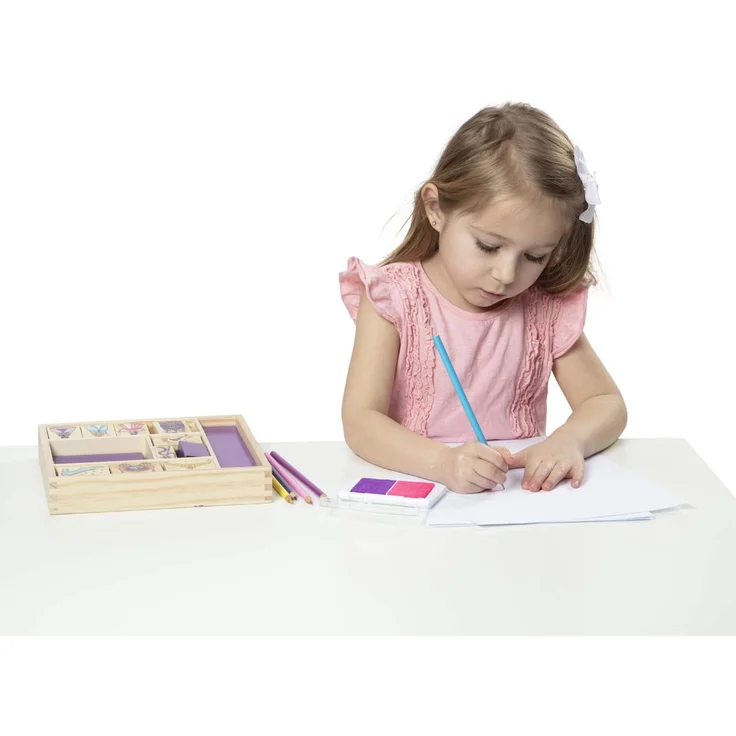 Melissa & Doug Prinzessinnenstempelset | Kunsthandwerk | Stempelsets und -schablonen | 4+ | Geschenk für Jungen oder Mädchen - Preisvergleich – Bild 4