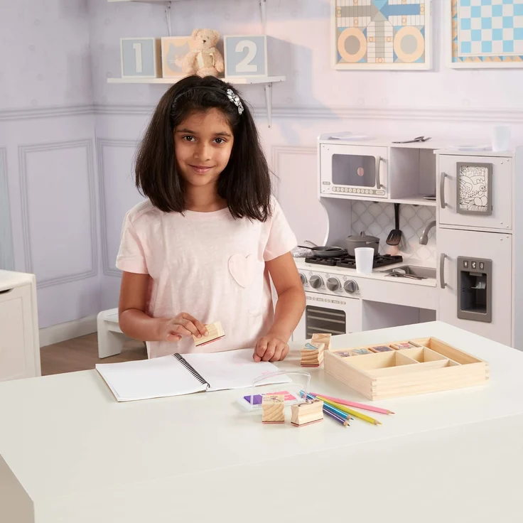 Melissa & Doug Prinzessinnenstempelset | Kunsthandwerk | Stempelsets und -schablonen | 4+ | Geschenk für Jungen oder Mädchen - Preisvergleich – Bild 2